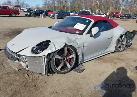 2022 Porsche 911 Carrera 4 Gts Cabriolet/Carrera 4S Cabriolet/Carrera Gts Cabriolet/Carrera S Cabriolet z USA, uszkodzony, nr VIN WP0CB2A95NS245145